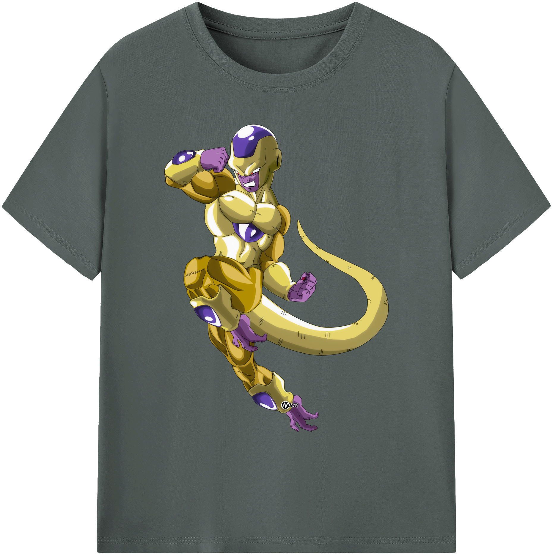 （画像用） ドラゴンボール フリーザ DRAGON BALL Frieza 綿100％ メンズ半袖Tシャツ｜肌触りやわらか＆通気性